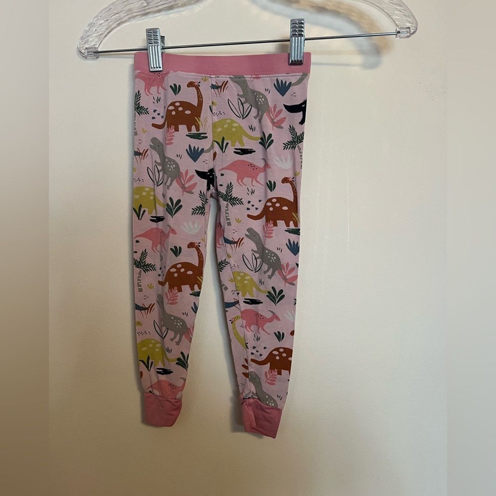 Little Sleepies Pink Dinosaur Pajama Bottoms